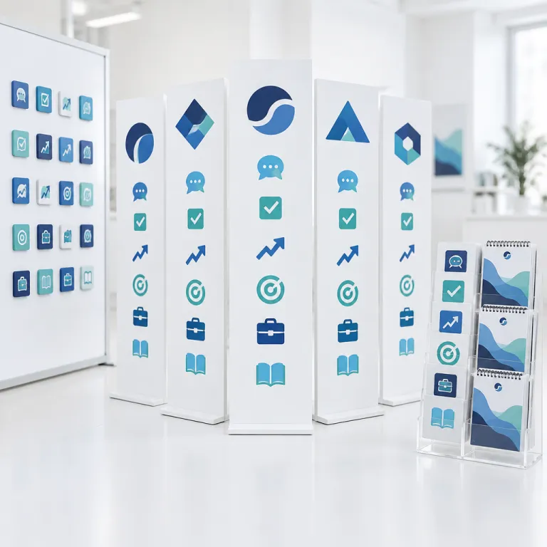 Logo et pictogramme : comment structurer vos supports de formation commerciale